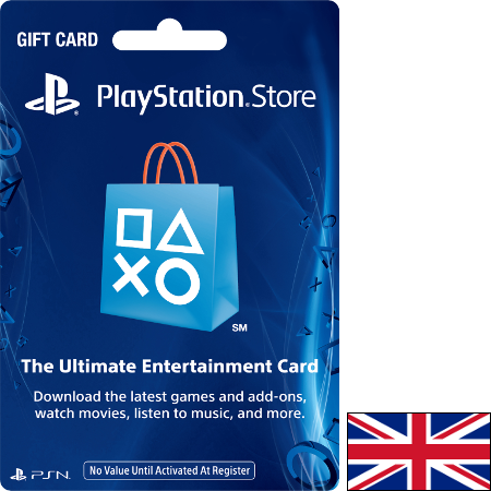 PlayStation UK Gift Cards